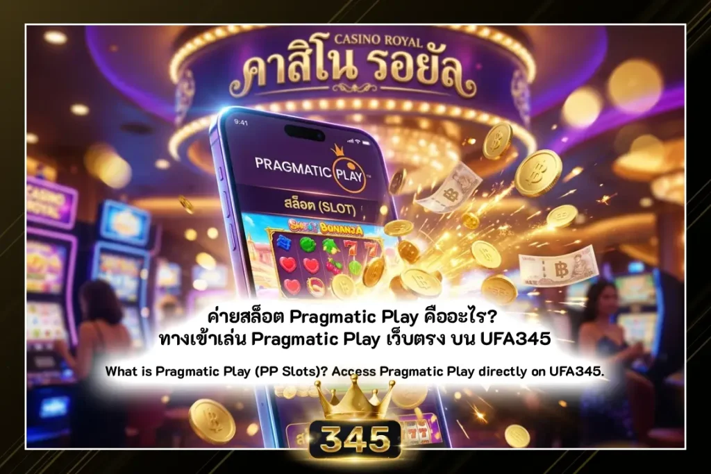 ค่ายสล็อต Pragmatic Play (สล็อต PP) คืออะไร? ทางเข้าเล่น Pragmatic Play เว็บตรง บน UFA345