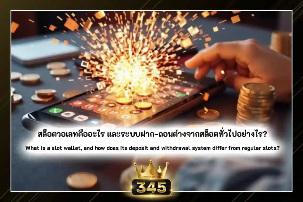 สล็อตวอเลท คืออะไร และระบบฝาก-ถอนต่างจากสล็อตทั่วไปอย่างไร?