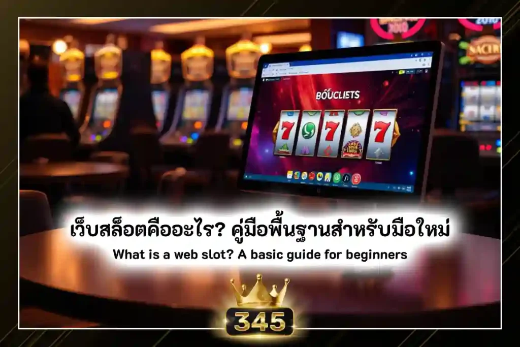 เว็บสล็อตคืออะไร? คู่มือพื้นฐานสำหรับมือใหม่