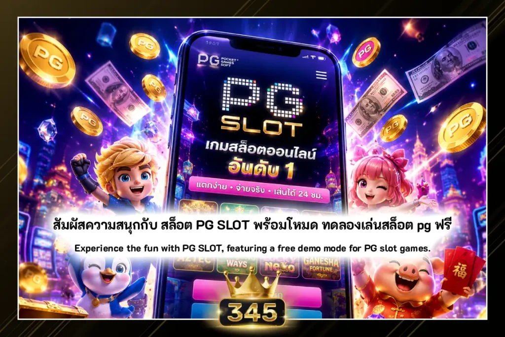 สัมผัสความสนุกกับ ทดลองเล่นสล็อต PG SLOT พร้อมโหมด ทดลองเล่นสล็อต pg ฟรี ไม่ต้องฝาก